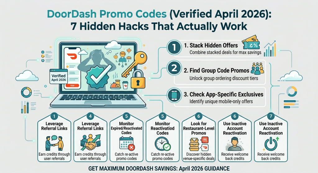 DoorDash Promo Codes (Verified 2026): 7 Hidden Hacks That Actually Work